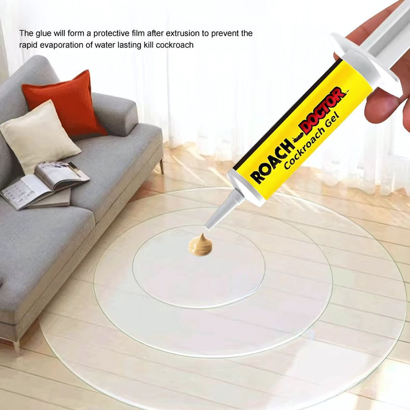 Gel mata cucarachas. Trampa para control de plagas. Cebo Extermina insectos. (Unidad)