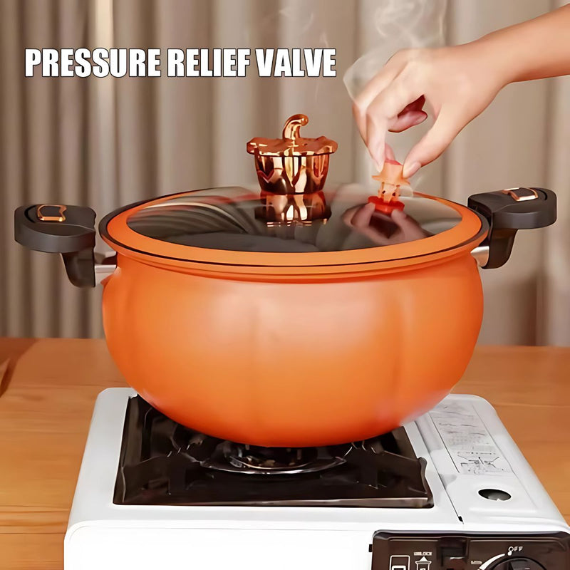 Olla de presión 8L antiadherente con tapa.