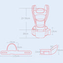 Porta bebe multifuncional 3 en 1. Soporte Ergonómico, Asiento y Canguro. (Peso max. 20kg). Cangurera Mochila Carguera de bebe.