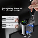 Cargador de Auto 5-en-1 con USB 3.1 y Tipo C . Carga Rápida Universal para celulares y otros Dispositivos. Cargador de carro para celular. Cable 100W