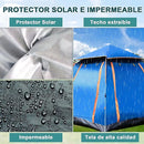 Tienda de acampar para 3-4 personas. Tienda para acampar impermeable 215x215x142cm. Ideal para exteriores y camping.