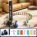 Juguete Tren de Dominó Eléctrico para Niños - Juego Interactivo con 60 Bloques, Educativo y Divertido.