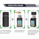 Medidor de Humedad para Granos café Profesional. Compatible con 25 Tipos de Granos, Alta Precisión y Pantalla LCD. Café, arroz, trigo, maíz, soya, cebada, avena etc