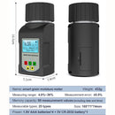 Medidor de Humedad para Granos café Profesional. Compatible con 25 Tipos de Granos, Alta Precisión y Pantalla LCD. Café, arroz, trigo, maíz, soya, cebada, avena etc