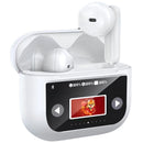 Auriculares Inalámbricos Bluetooth con pantalla táctil LCD, Bluetooth Audífonos.