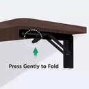 Mesas De Pared Plegables. (Diferentes tamaños) Escritorios Plegables Montados En Pared. Mesones Flotantes. Repisas.