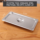 Tapas de Bandejas GN de Acero Inoxidable para Buffet Hoteles Restaurantes Catering Gn 1/3. (No incluya bandeja). Gastronorm