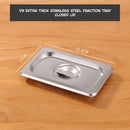 Tapas de Bandejas GN de Acero Inoxidable para Buffet Hoteles Restaurantes Catering Gn 1/9. (No incluye bandeja). Gastronorm