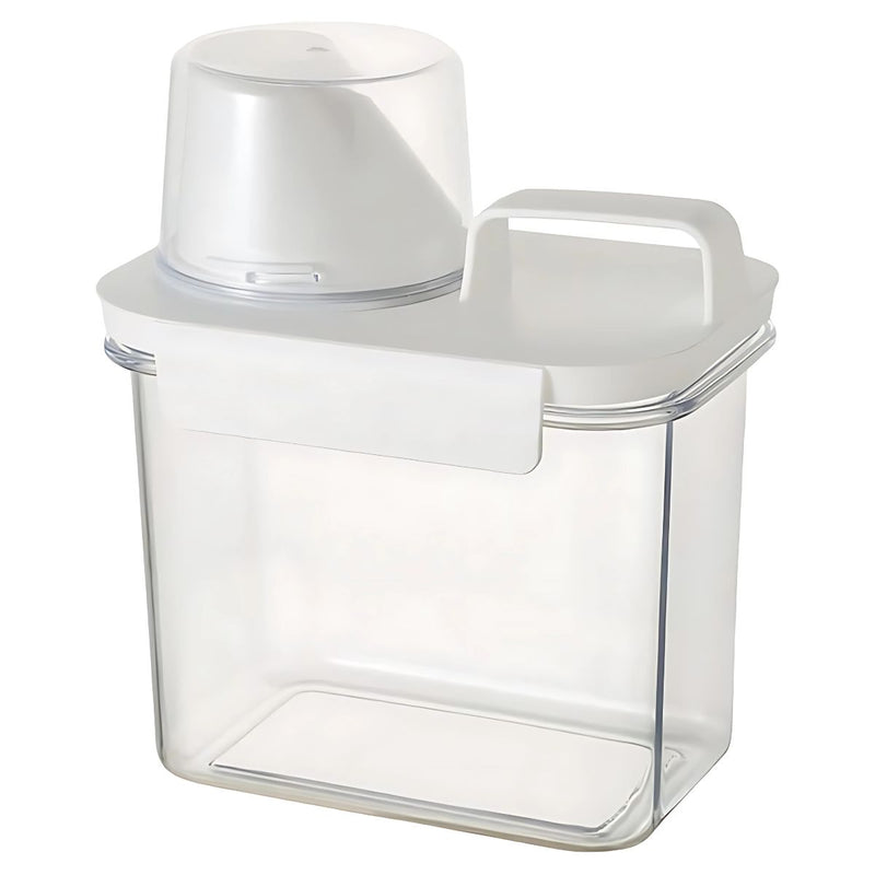 Recipiente Hermético 1100ml con tapa medidora. Ideal para alimentos Secos.