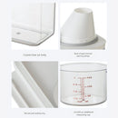 Recipiente Hermético 2300ml con tapa medidora. Ideal para alimentos Secos.