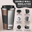 Vaso Térmico Inteligente Con Indicador De Temperatura. (500ML) Botella Con Pantalla Digital Y Doble Aislamiento.