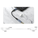 Cable Adaptador de Audio USB-C a AUX (Jack 3.5Mm) para Conectar Audífonos a Celular. Largo: 15cm.