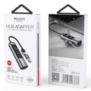 Hub USB 6 en 1 Multifuncional. Adaptador de Alta Velocidad con Puertos USB-C, 3.0 y 2.0