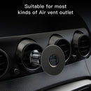 Soporte Magnético para Teléfono en Auto. Montaje en Rejilla, Compatible con iPhone y MagSafe.