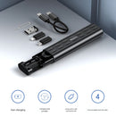 Estuche Multifuncional de Conectores USB y Almacenamiento para Gadgets Electrónicos Portátil.