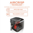 Freidora de aire 4 en 1 Ninja AF141. Air Fryer de 4.7 lt antiadherente, recubierta de cerámica, y tecnología Air Crisp.