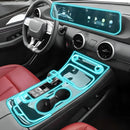 Film protector para interior de auto Forthing T5 EVO. Proteje la pantalla y consola.