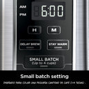 Cafetera Programable Ninja CE250. Maquina de café de capacidad hasta 12 tazas y filtro permanente.