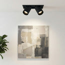 Downlight LED Empotrado Doble Negro 14W 3000K COB Bridgelux Ajustable 36° 1220LM IP20 Interior