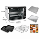 Horno doble 12 en 1 Ninja con Flex Door. Freidora de aire DCT401.