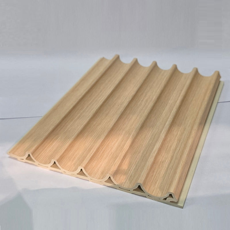 Panel WPC acanalado Ondulado curvo Clear Wood 2900*159*15mm