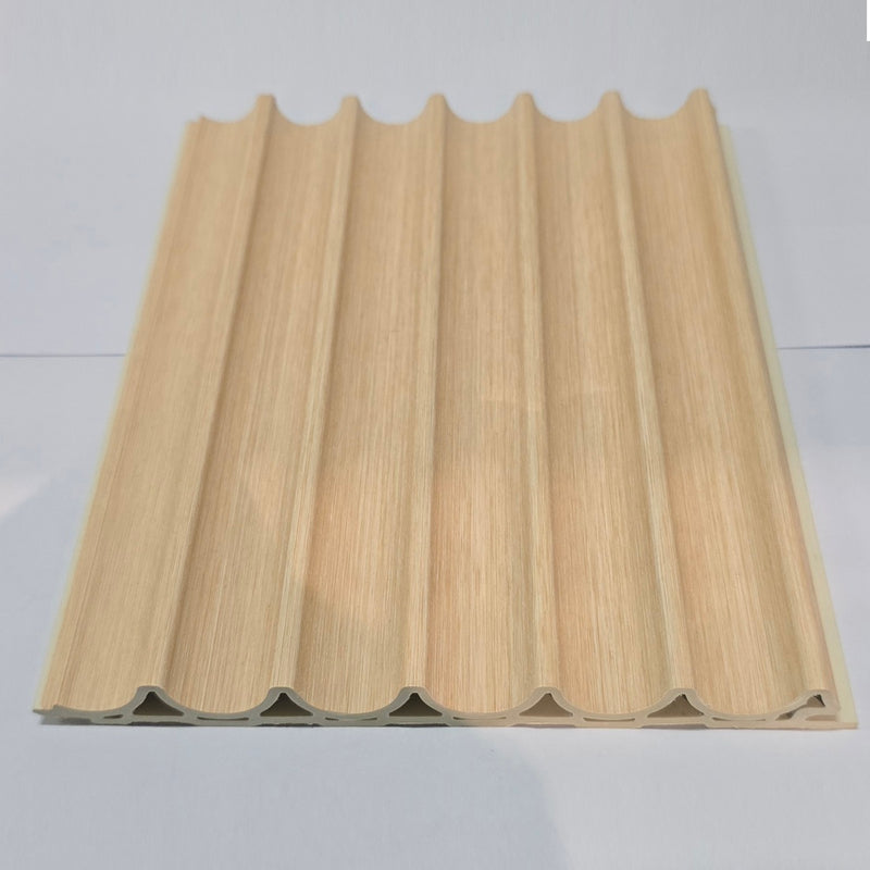 Panel WPC acanalado Ondulado curvo Clear Wood 2900*159*15mm