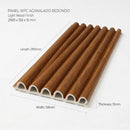 Panel WPC acanalado redondo Light Wood  2900*158*15mm