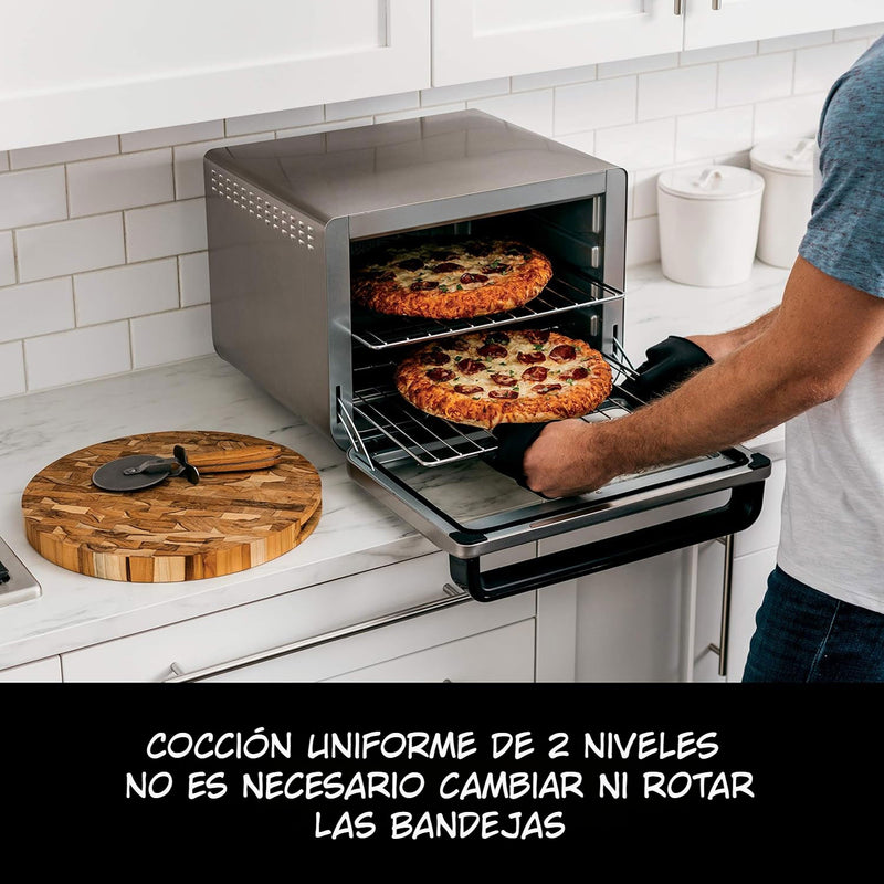 Freidora de aire y horno tostador 10 en 1 XL Ninja Foodi DT201.