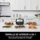 Parrilla interior 6 en 1 y freidora de aire Ninja Foodi Grill. Asador de interior y air fryer EG201.