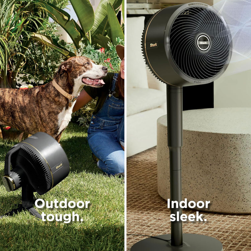 Abanico Recargable Instacool Shark. Ventilador Con Difusor De Interior Y Experior FA222.