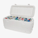 Cooler de 120QT Igloo Polar Blanco Hielera grande para paseos y pesca