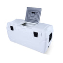 Cooler de 165QT Igloo  Maxcold Blanco Hielera grande para paseos y pesca.