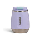 Botella de agua vino termica 10oz Igloo. Vaso termico De Acero Inoxidable para vino color Lila.