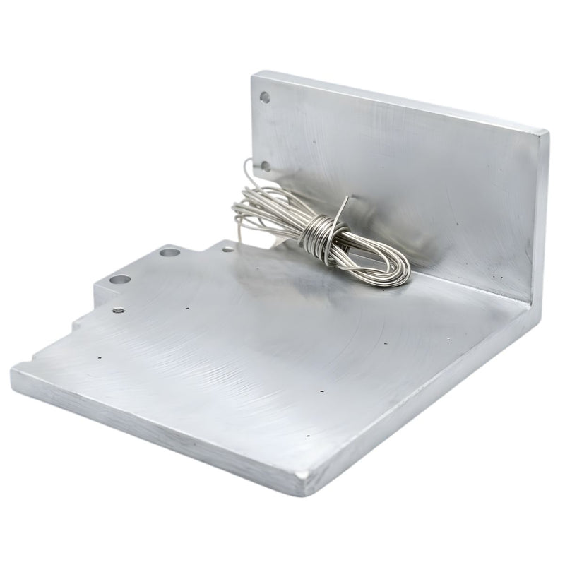 Placa calefactora izquierda para Soldadora de Cuatro Cabezales para Perfiles Ventanas PVC