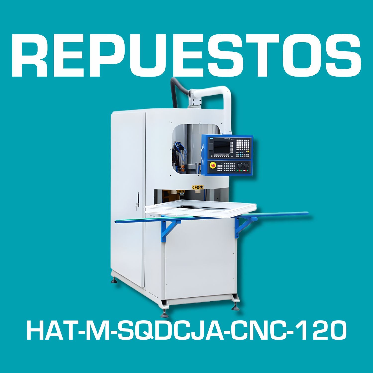 Repuestos de Limpiadora CNC de unión Esquinas soldadura Ventanas PVC. Corner Cleaning Machine. Código HAT-M-SQDCJA-CNC-120