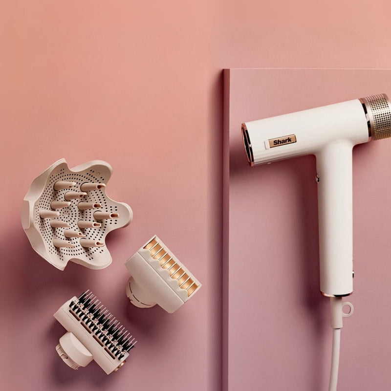 Secador y estilizador para cabello Shark SpeedStyle. Blower para pelo ondulado y risado HD332.