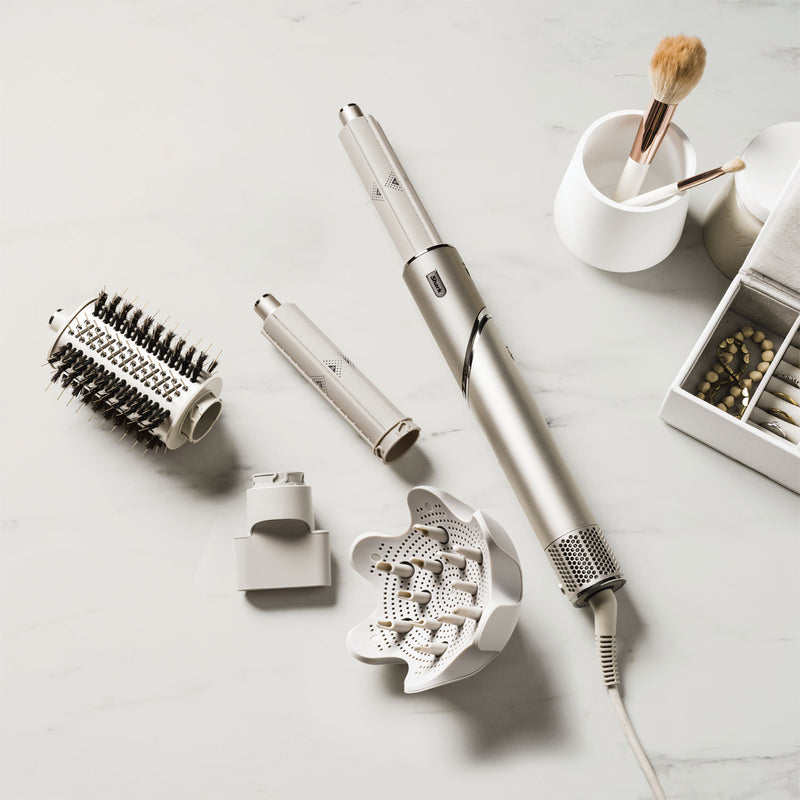 Secador y estilizador Shark FlexStyle. Cepillo blower de cabello para pelo rizado HD435.