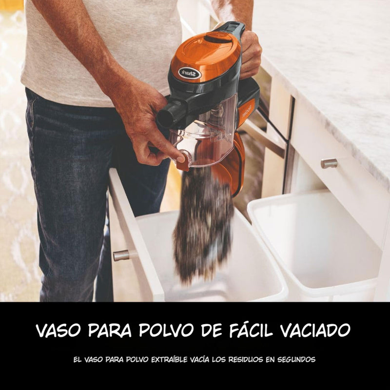 Aspiradora Shark Rocket Ultra-Light HV301. Aspiradora de mano 2 en 1.