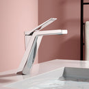 Grifo para lavamanos 25 cm Monomando pluma lavabo Cromado Silver brillante de alta calidad