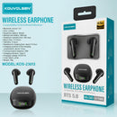 Audífonos Inalámbricos Bluetooth 5.0 TWS. Auriculares Con Audio Hi-Res, Pantalla LED Y Estuche De Carga USB-C. Color negro.