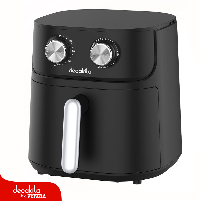 Freidora de Aire 5.5L 1500W Rango 80-200º Temporizador 60 mins. Air Fryer