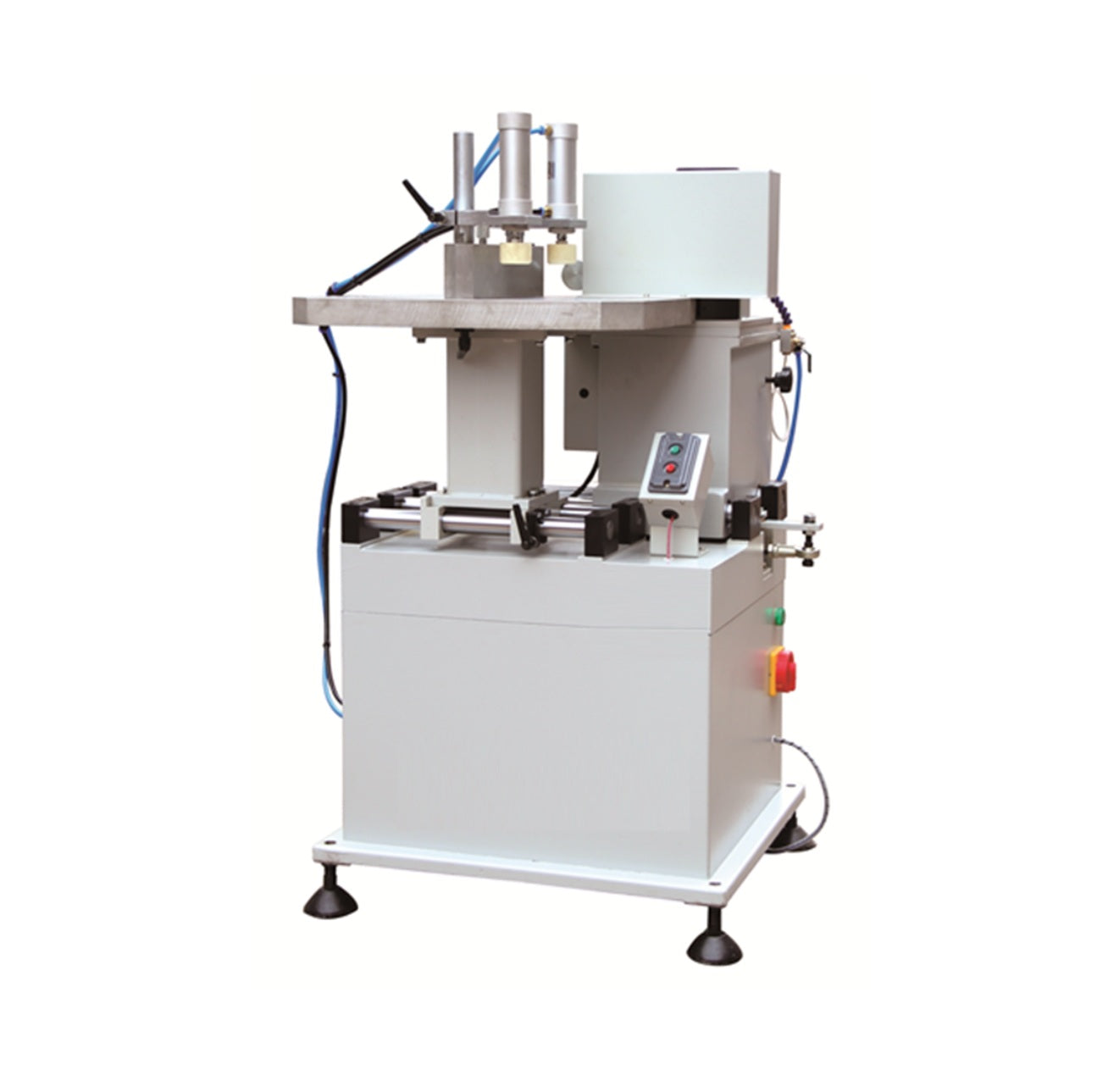 Maquina Fresadora de Extremos para Ventanas PVC. End Milling Machine – Carpintería de Perfiles uPVC