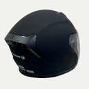 Cascos Abiertos color negro mate, certificados DOT, Carbone Air.