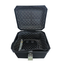 Baúl Para Motocicleta Capacidad 45Lt Color Negro, plastico.