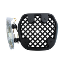 Baúl Para Motocicleta Capacidad 45Lt Color Negro, plastico.