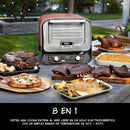 Horno de exteriores 8 en 1 Ninja Woodfire Outdoor. Asador ahumador OO101.