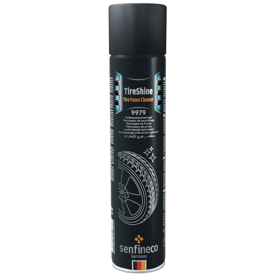 Espuma limpiadora para llantas 650 ml. Senfineco Tireshine