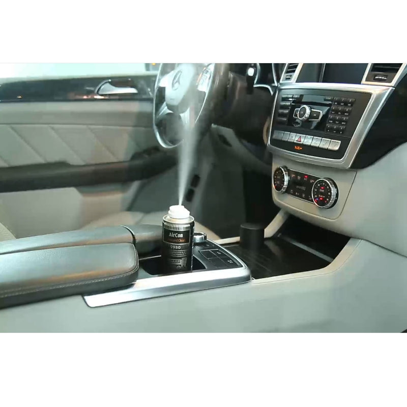 Limpiador desinfectante para aire acondicionado de autos 200 ml. Senfineco Aircon