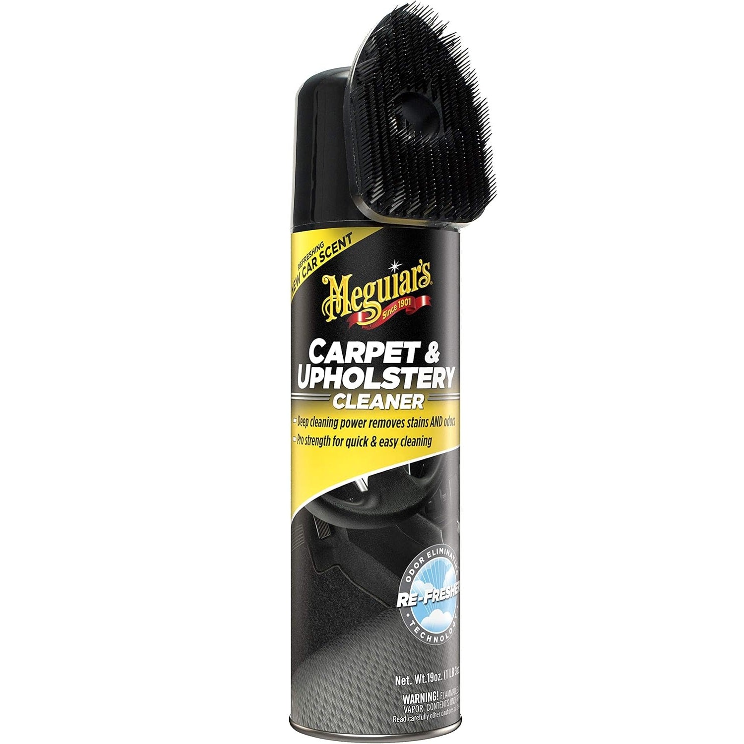 Espuma limpiadora para tapicería, alfombras y telas de autos 19 oz. Meguiars