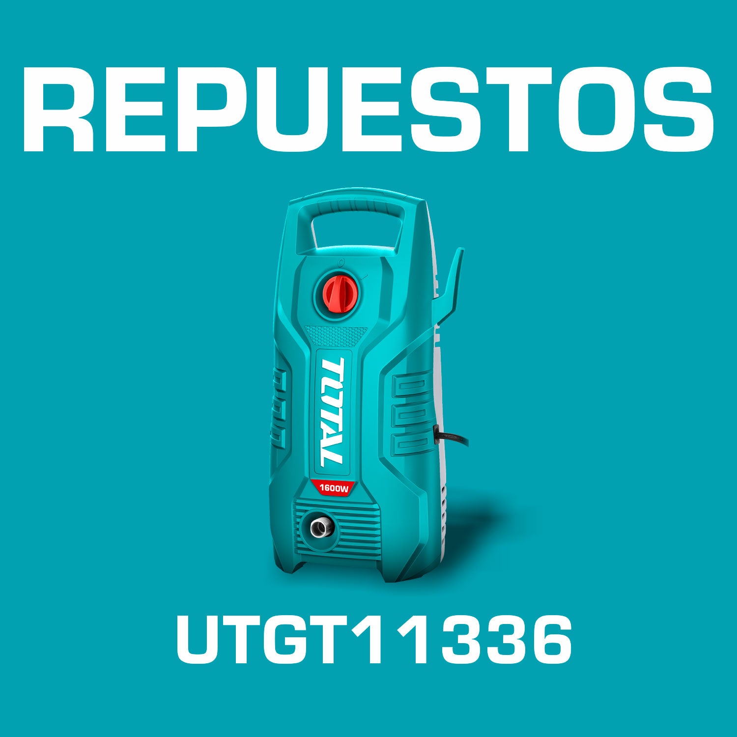 Repuestos Hidrolavadora de Alta Presión 5.5L 110-120V~60Hz Potencia 1600W. Código UTGT11336